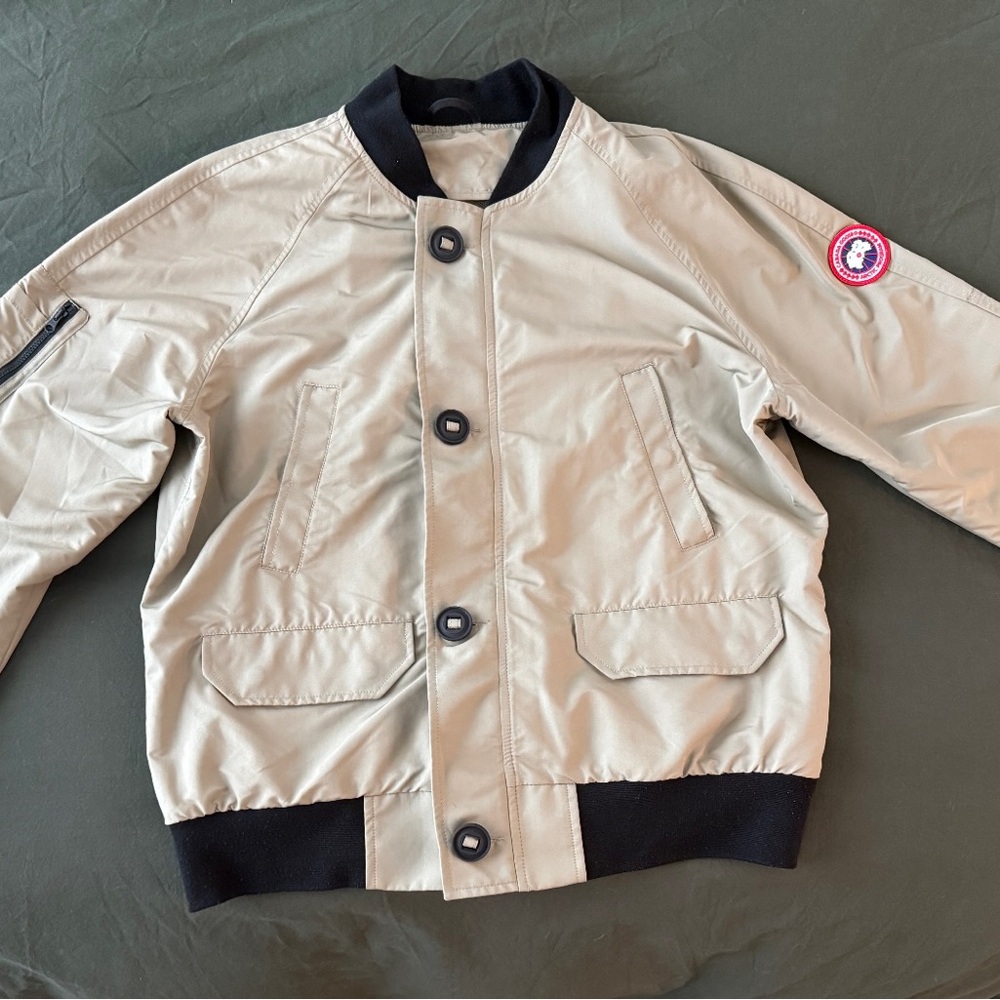 Canada Goose Olive Green Bomber Jacket